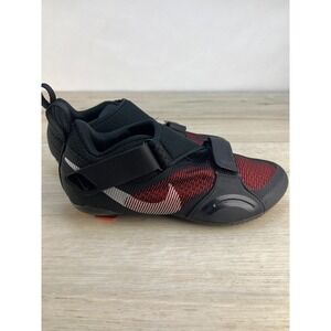 Nike SuperRep Cycle Black Red Cycling Shoes CJ0775-008 WOMENS SIZE 7